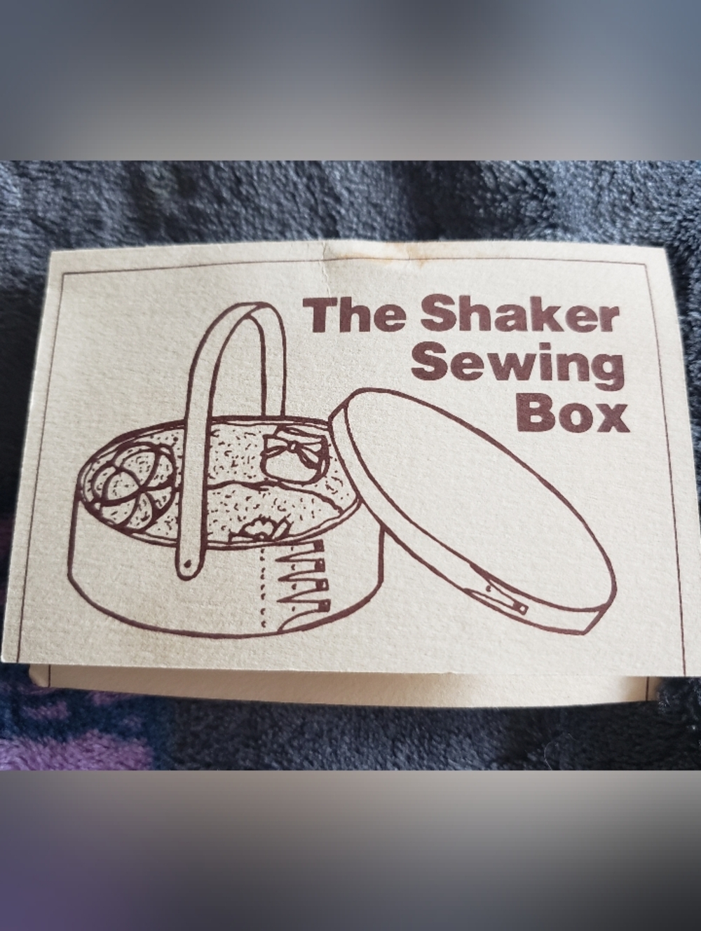 The Shaker Sewing Box, Vintage, Used, Maple Wood - Picture 3 of 14